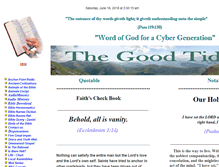 Tablet Screenshot of goodtidings.ca